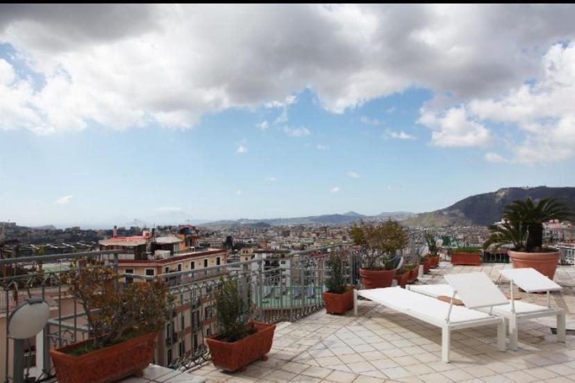 Terrazza Morghen Panoramic Rooftop Napoli Eksteriør billede