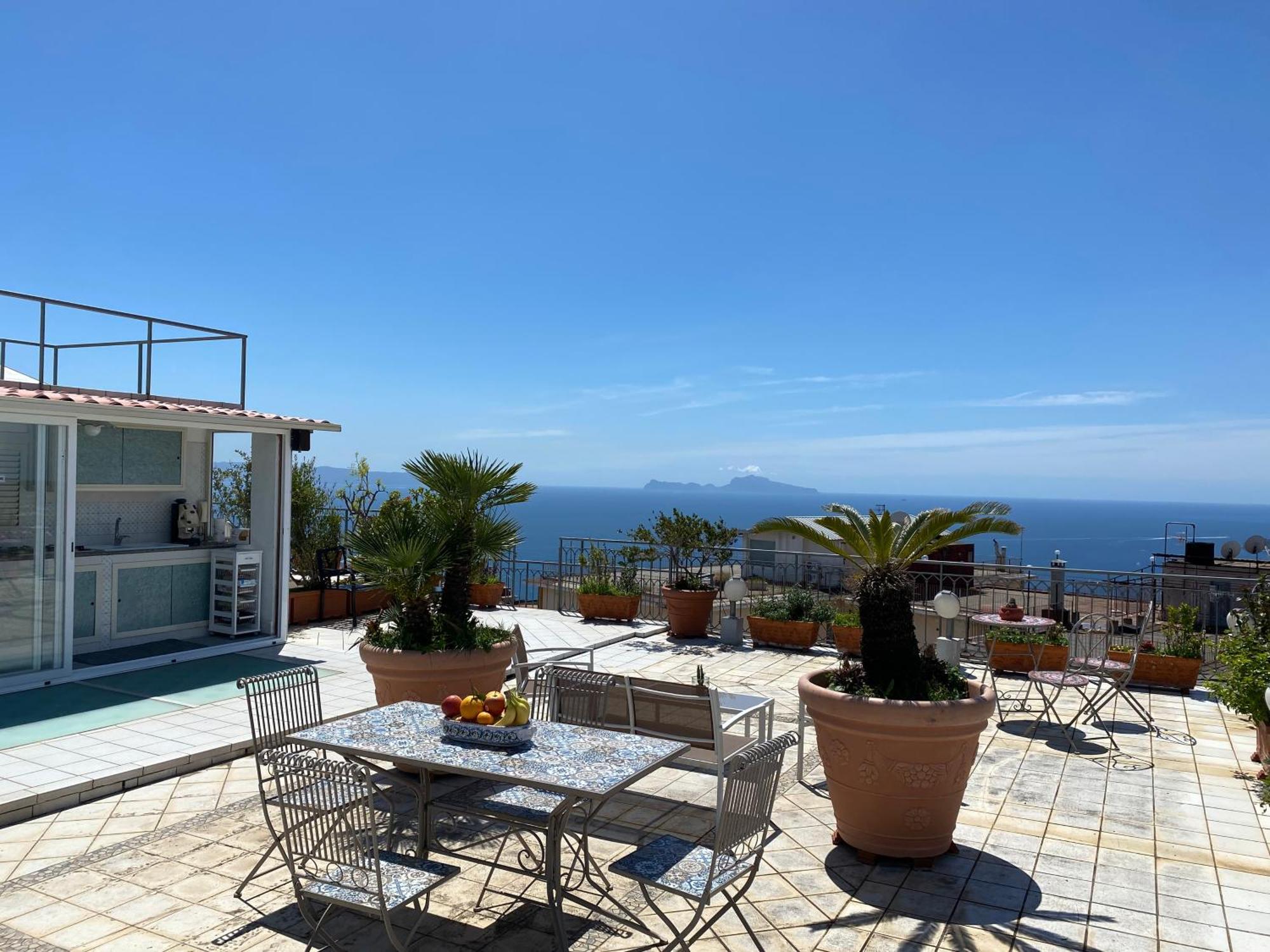 Terrazza Morghen Panoramic Rooftop Napoli Eksteriør billede